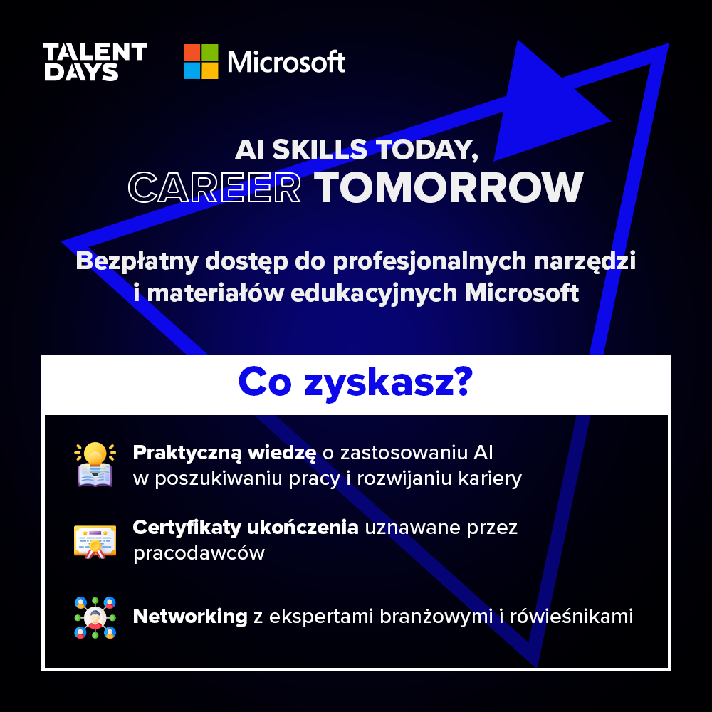 Rozwijaj kompetencje AI i zapewnij sobie przewagęna rynku pracy!