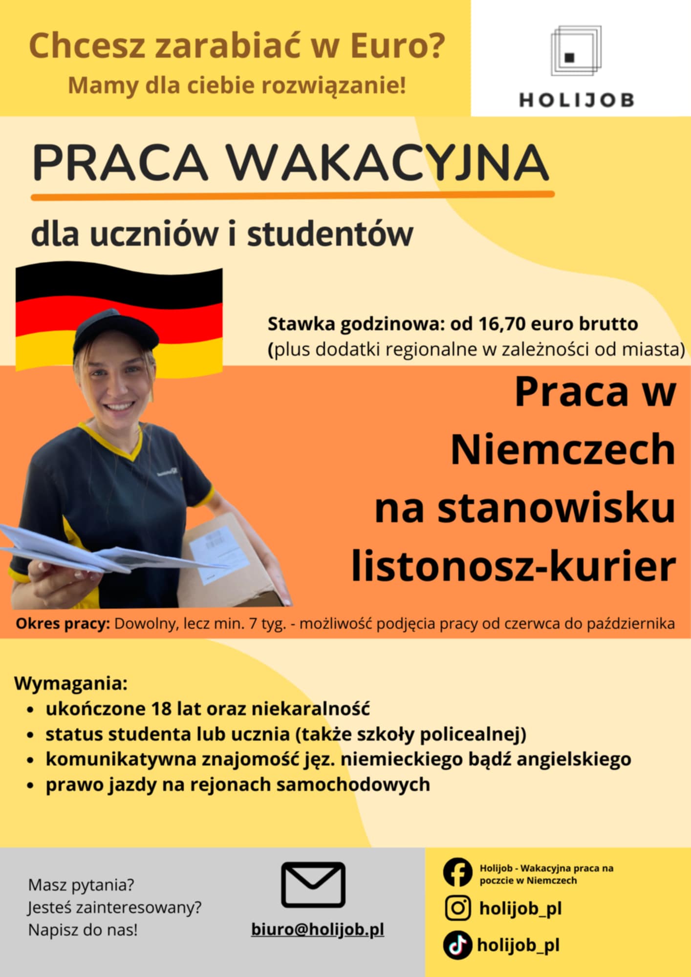 You are currently viewing Wakacyjna praca w Niemczech