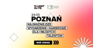Read more about the article Zostań wolontariuszem na Talent Days 2026