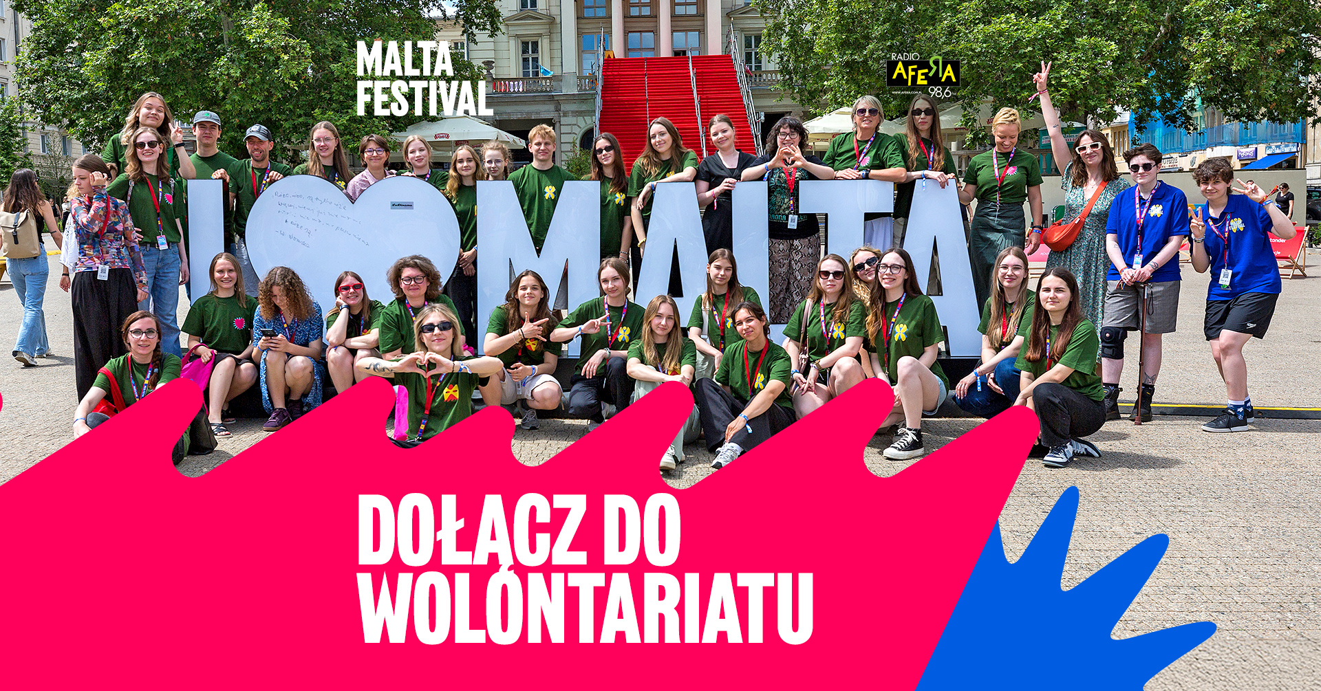 You are currently viewing Zostań wolontariuszem podczas Malta Festival 2026